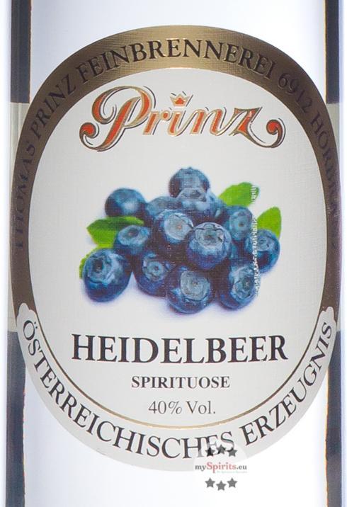 Produktbild Prinz Heidelbeer Schnaps 0,5 L