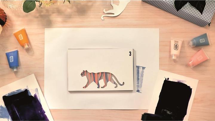 Produktbild Djeco Atelier 47, Gelatinedruck