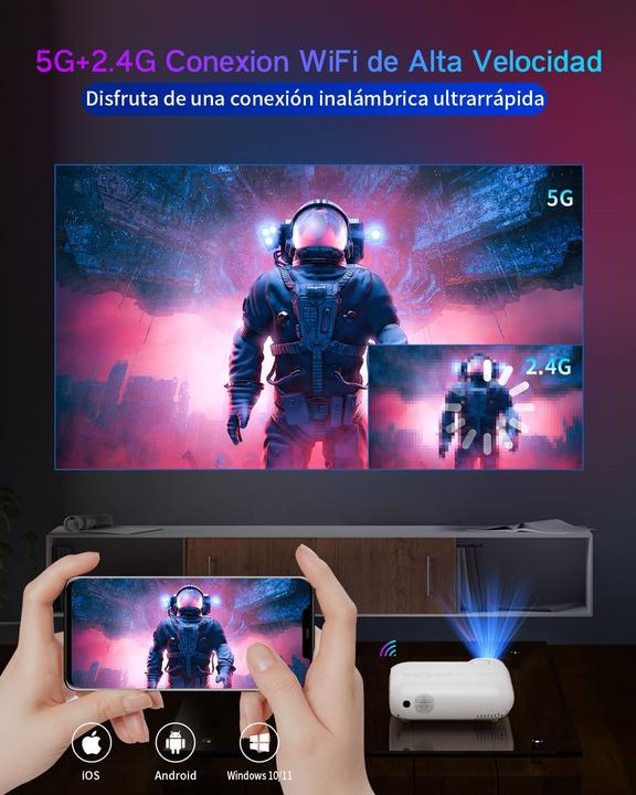 Produktbild Yoton 5G WiFi Bluetooth (9000 lm)