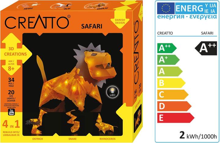 Immagine prodotto Creatto Safari 4 in 1 Craft Set