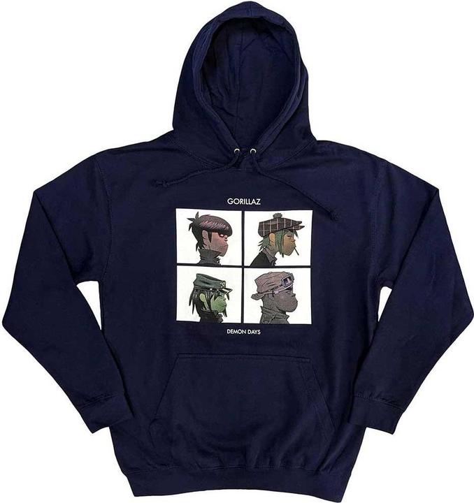 Immagine prodotto Gorillaz Demon Days Felpa con Cappuccio Adulto Unisex (L)