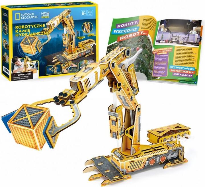 Produktbild Cubicfun 3D Puzzle Robotic Hydraulic Arm National Geographic DS1092H Cubic Fun (4 Teile)