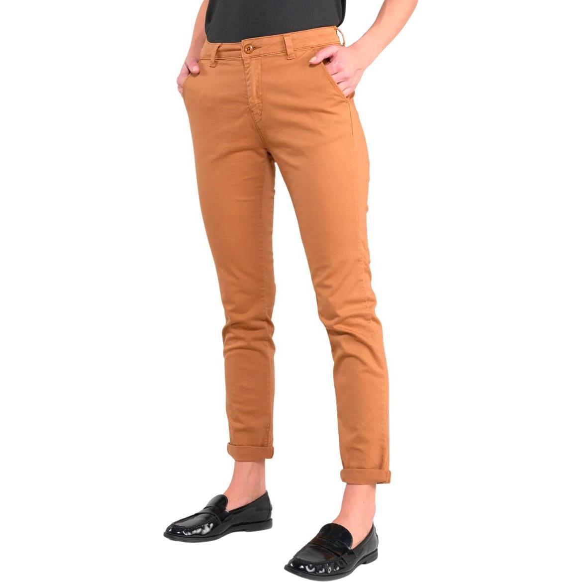 Le Temps Des Cerises, Damen, Hosen, chinohose damen dyli 6, Braun, (28)