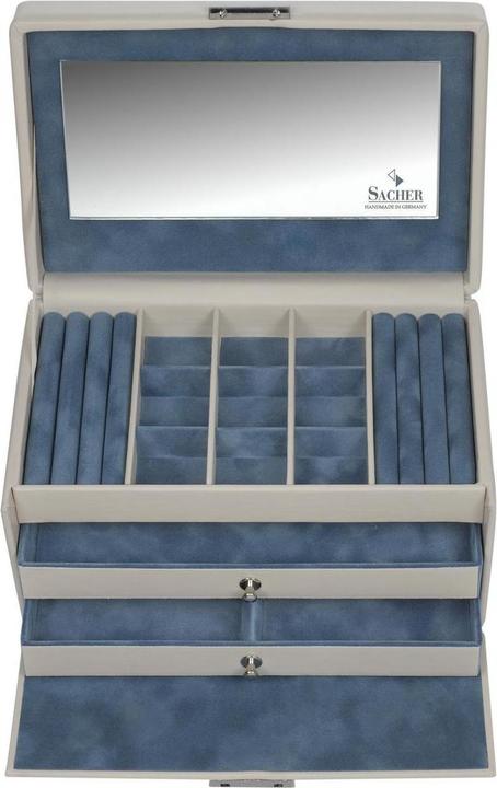 Produktbild Sacher 25.518.565608 - Schmuckkasten Elly elegance ivory Vollrindleder