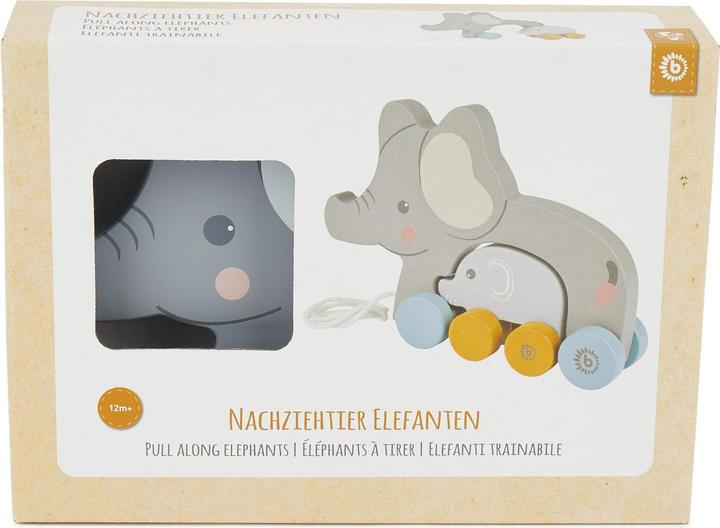 Produktbild Bieco Nachziehtier Elefant