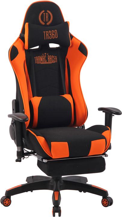 Produktbild Swisshandel24 Bürostuhl Turbo XFM Stoff, schwarz/orange