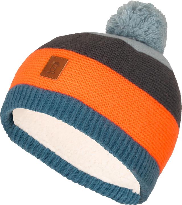 Bleu orageux, Anthracite, Orange flamme