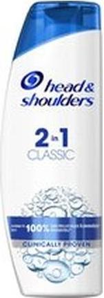 Produktbild Head & Shoulders Classic 2-In-1 Anti-Schuppen Shampoo & Spülung - 270ml (270 ml, Flüssiges Shampoo)