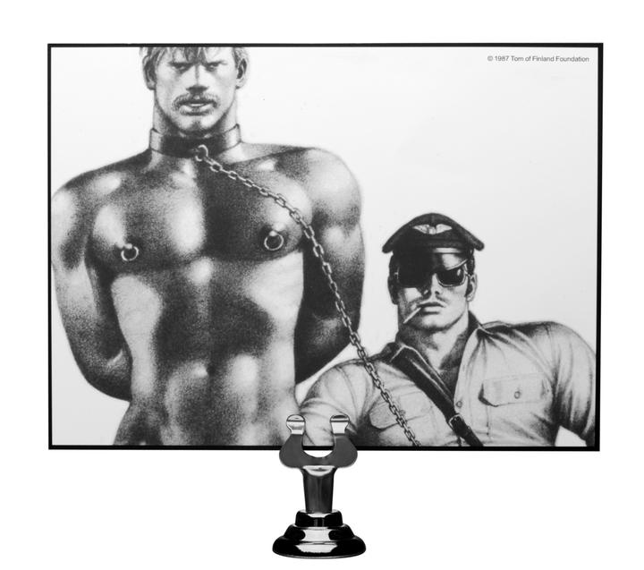 Actual product image Tom of Finland lanyard