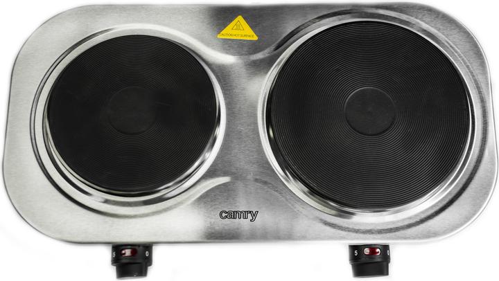 Image du produit Camry CR 6511 stoveing Freestanding Black Acier inoxydable Electric