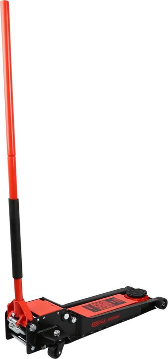 Actual product image KS Tools - performance Hydraulischer Stahl-Wagenheber, 2000 kg, flach, Hubhöhe: 75-610 mm