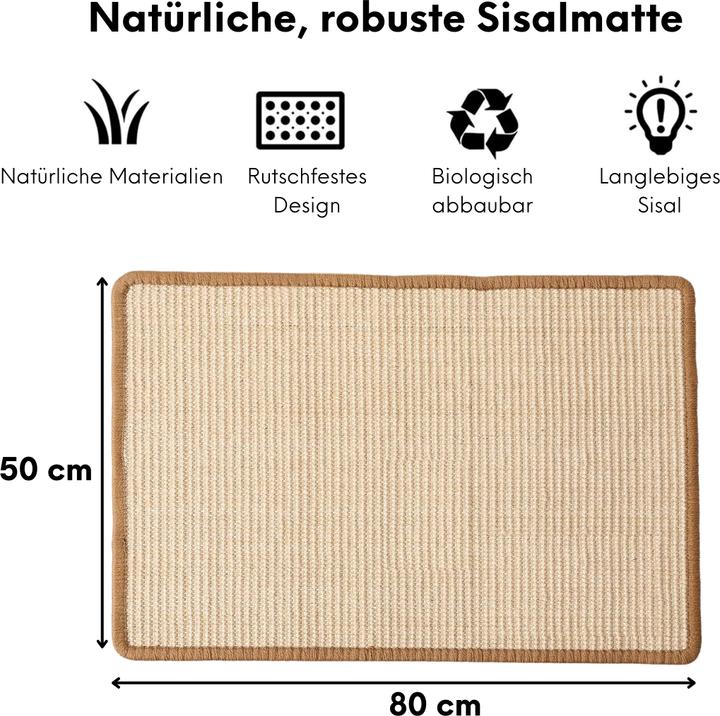 Actual product image Suba Cat scratching mat (Brown)