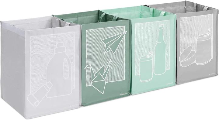 Produktbild Navaris 4er-Set Recycling Taschen (38.70 l)