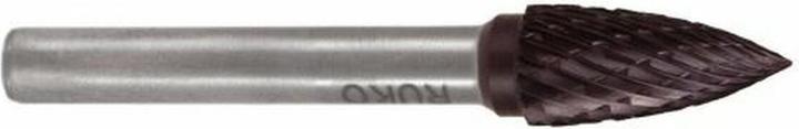 Actual product image Ruko Carbide burrs TICN.pointed bend Ø 16.0 mm