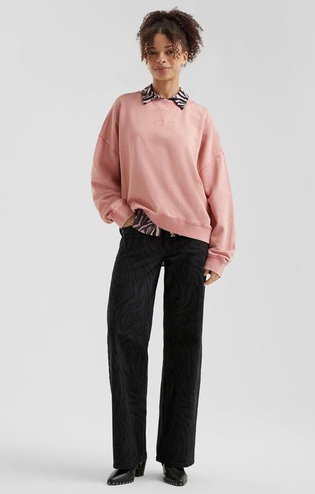 Produktbild s.Oliver Sweatshirt Gewaschenes Sweatshirt mit kleiner Stickerei (M)