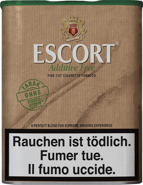 Actual product image Escort Additive Free (Tobacco, 100 g)
