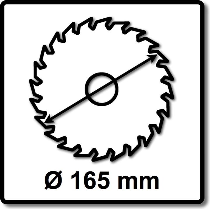 Actual product image Bosch Professional Zubehör PRO Wood cordless circular saw blade, 165 x 1.5 x 20 mm