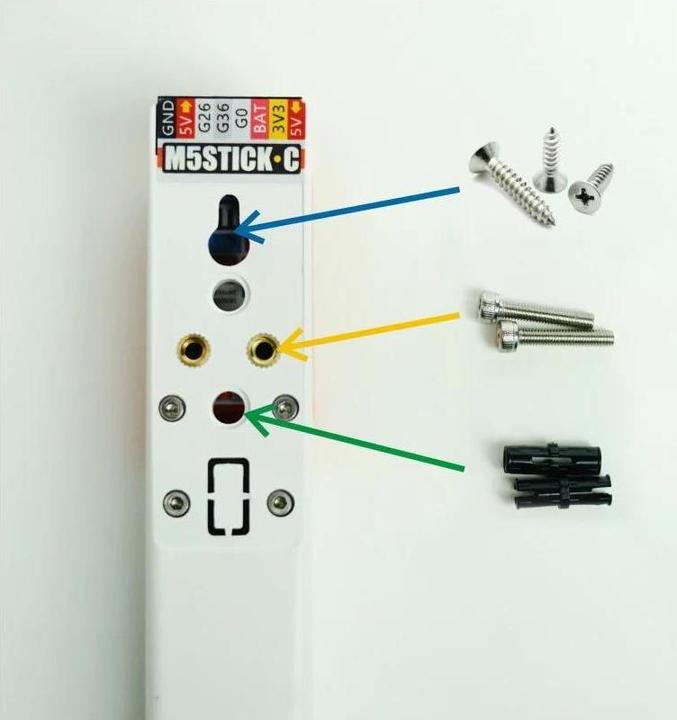 Actual product image M5Stack Battery 18650C to M5StickC