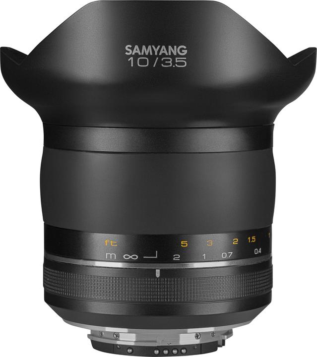 Actual product image Samyang XP 10mm F3.5 Nikon F Premium MF Lens (Nikon F, full size, APS-C / DX)