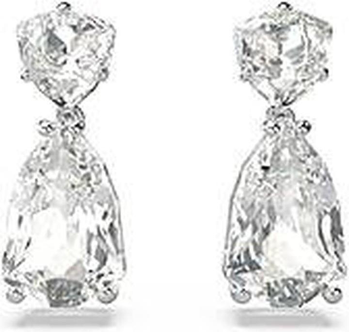 Immagine prodotto Swarovski Orecchini a goccia Mesmera Vari Tagli Bianco (Metallo)