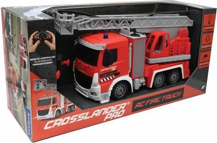 Image du produit Lexibook Camion de pompiers télécommandé CROSSLANDER PRO avec échelle, pulvérisateur d'eau, effets sonores