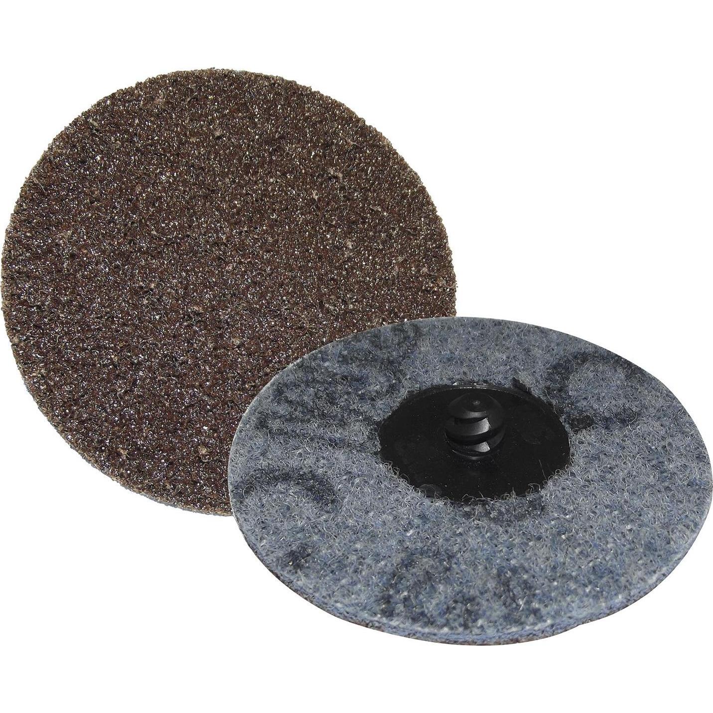 3M, Zubehör Sanitärinstallation, Vliesscheibe Scotch-Brite SE-DR Roloc ø 76,2 mm ACRS braun/blau