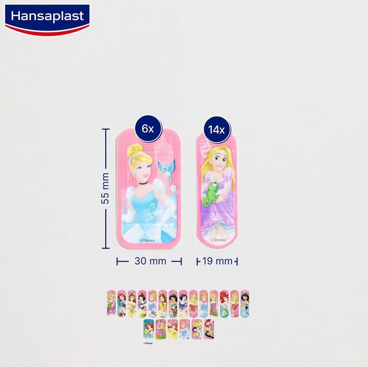 Actual product image Hansaplast Princess (1 x)