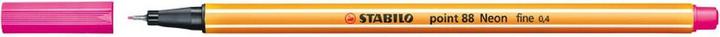 Productafbeelding STABILO Fineliner - punt 88 - pakje van 10 - felroze (Neon roze, 10 x)