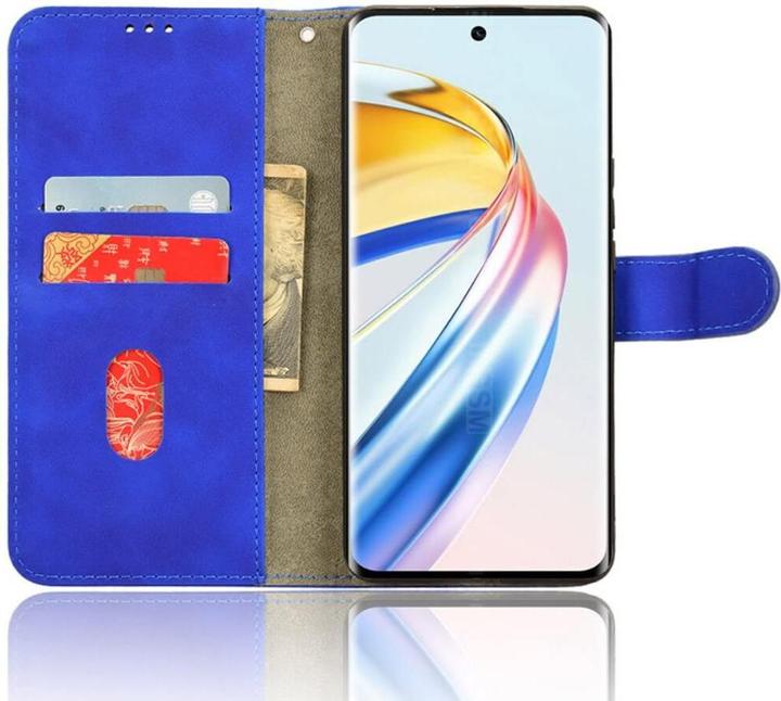 Image du produit Cover-Discount Honor Magic6 Lite - Etui en cuir bleu (Honor Magic6 Lite)