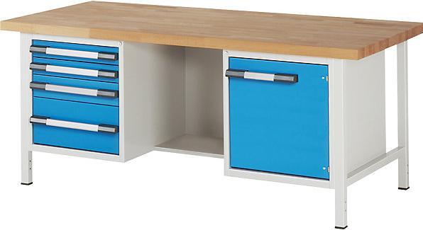 Actual product image eurokraft pro Workbench (200 cm, 90 cm)