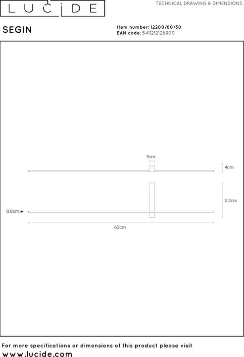 Immagine prodotto Lucide Segin (240 lm)