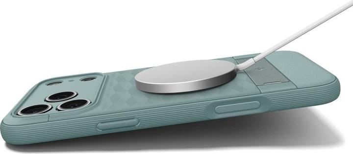 Produktbild Spigen Parallax â€Sâ€ Mag Magsafe case for iPhone 17 Pro Sage Green (Apple iPhone 17 Pro)