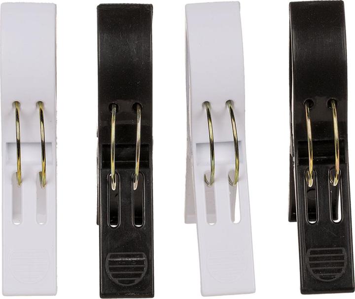 Actual product image Magni Clothes pegs large black and white 4s