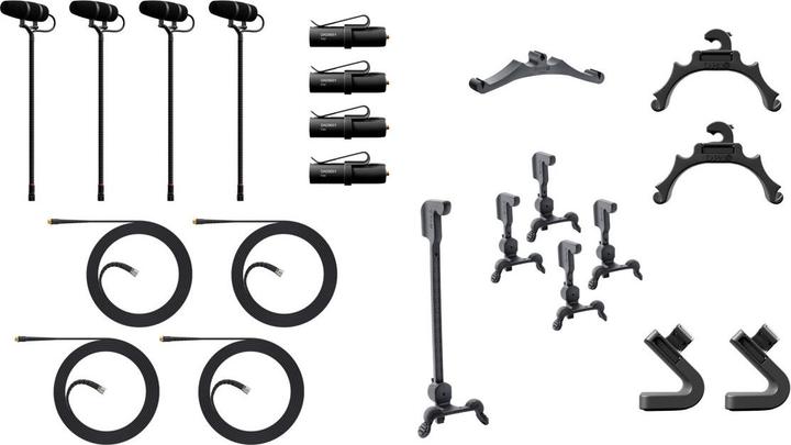 DPA 4099 CORE Classic Touring Kit, 4 Mics + Zubehör, Loud SPL, Pelicase