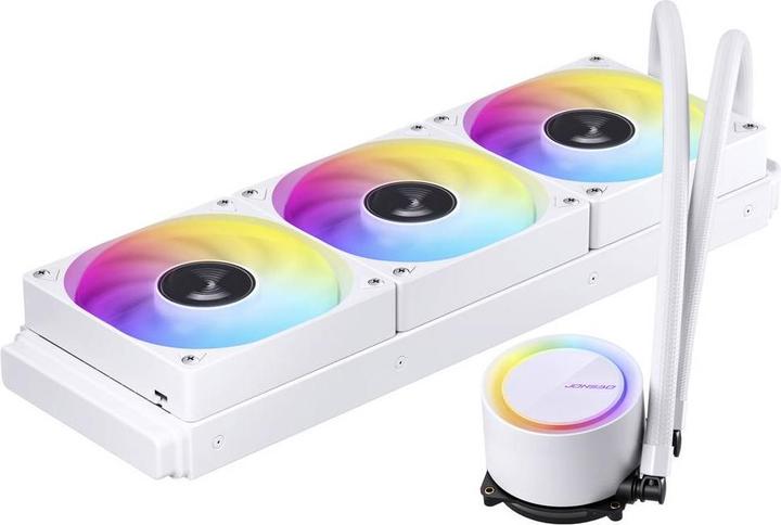 Actual product image Jonsbo TG-360 AiO Wasserkühlung, ARGB - 360mm, weiss (120 mm)
