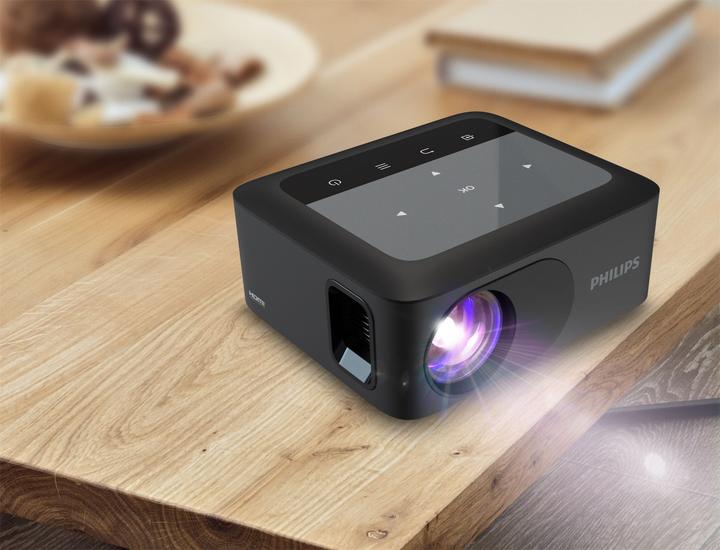 Actual product image Philips NEOPIX 110 video projector (HD, 100 lm, 1.47:1)
