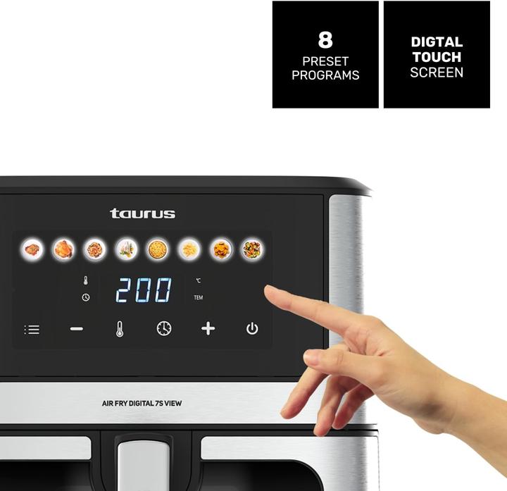 Produktbild Taurus Friggitrice ad Aria Digitale 7S View