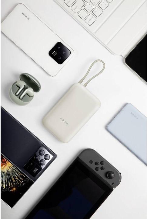 Produktbild Xiaomi Power Bank 10000mAh (Integrated Cable) (10000 mAh, 22.50 W, 37 Wh)
