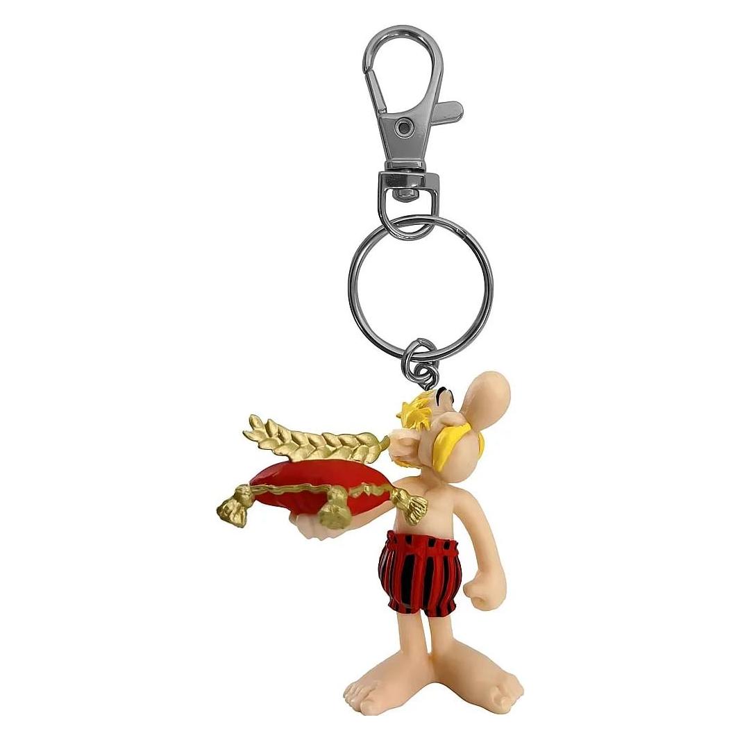 Plastoy, Unisex, Sleutelhanger, Astérix - Porte-clés Astérix aux jeux olympiques, Veelkleurig
