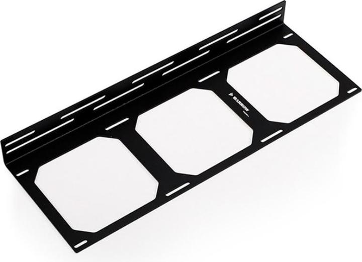 Actual product image Barrow 360 mm radiator bracket - black