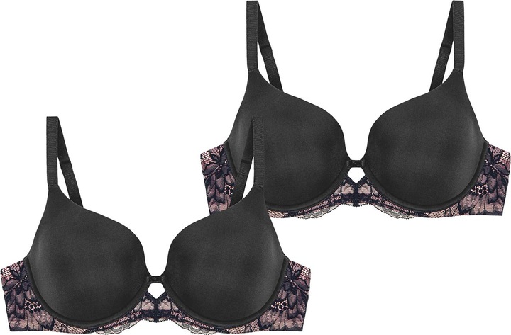 Actual product image Triumph Amourette Charm underwired bra (90 D, pack of 2)