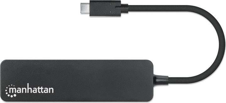 Produktbild Manhattan USB 3.0 Hub mit Kartenleser (USB-C, 3 Ports)