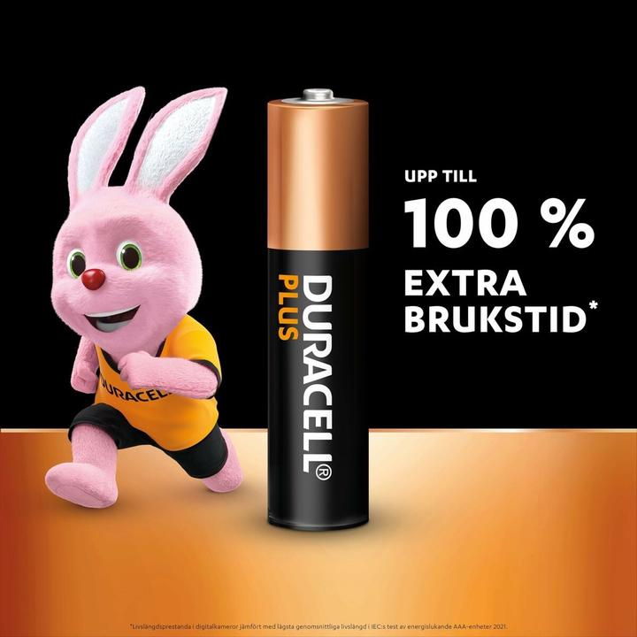 Immagine prodotto Duracell Plus Power Boost Micro (AAA)-Batterie Alkali-Mangan 1.5 V 8 St. (8 pz., AAA)