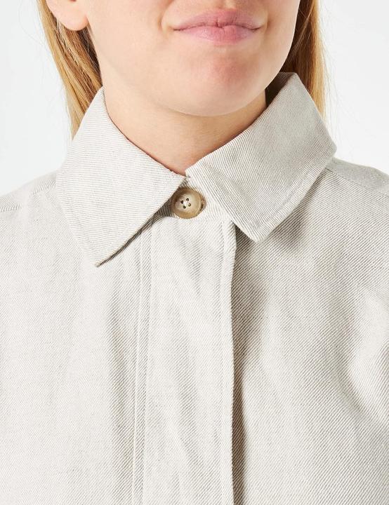 Actual product image Mustang Style Heather Trench Coat