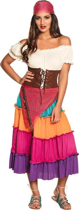 Actual product image Boland Gypsy lady costume: Gypsy lady dress (36, 38)