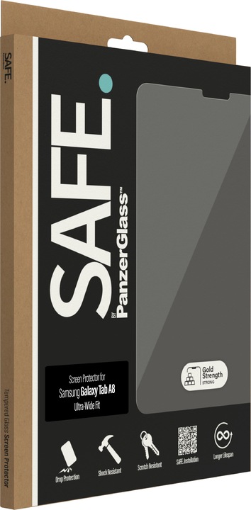 Actual product image PanzerGlass SAFE. Samsung Galaxy Tab A8 UWF (1 Piece, Galaxy Tab A8)