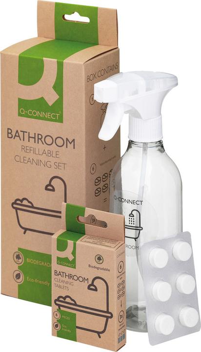 Q-Connect Nettoyant sanitaire kit de démarrage