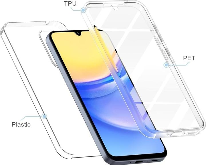 Immagine prodotto Screenguard Protezione schermo e corpo a 360° Samsung Galaxy A15 5G con pellicola (Samsung Galaxy A15 5G)