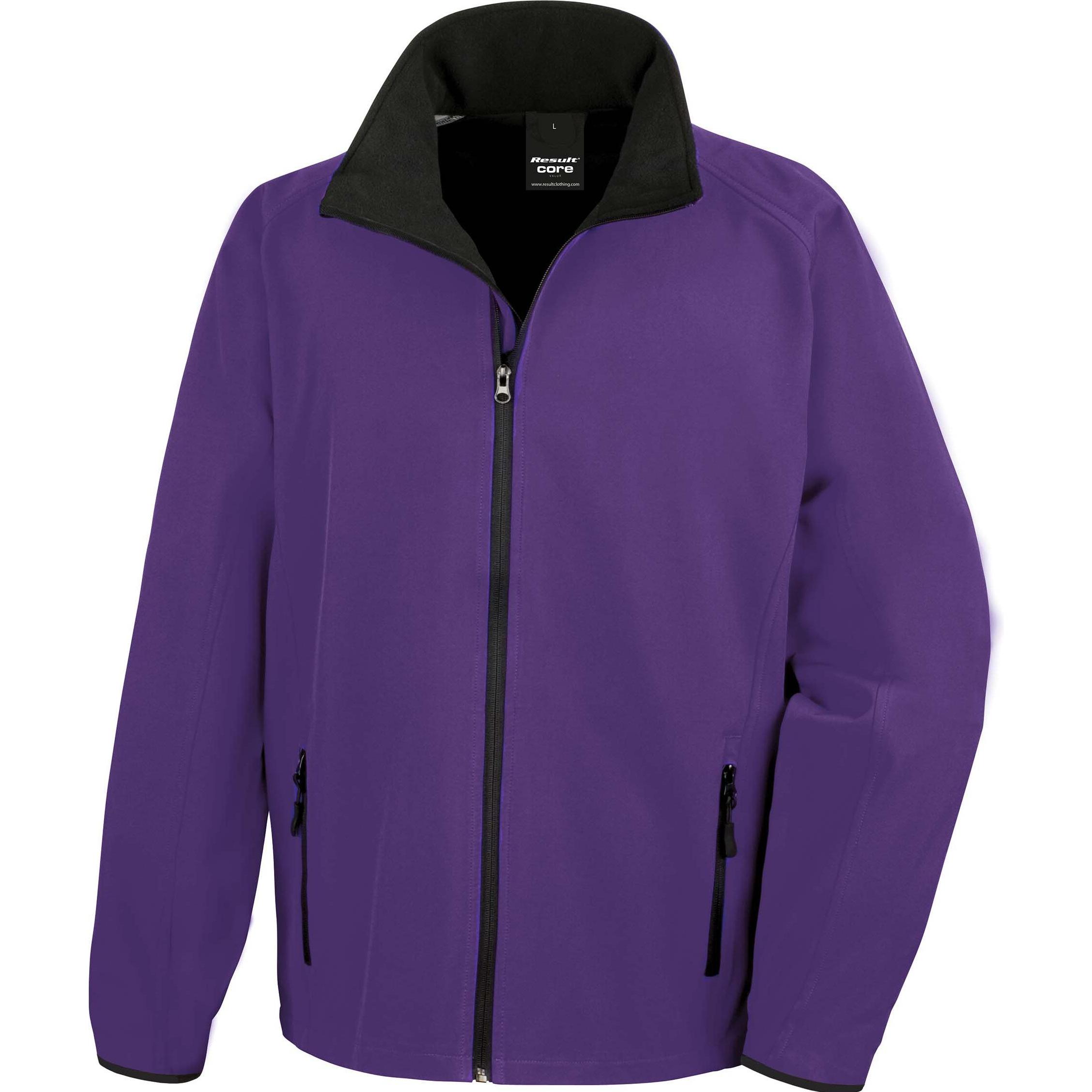 Regatta, Herren, Jacke, Softshell Printable (3XL), Violett, 3XL