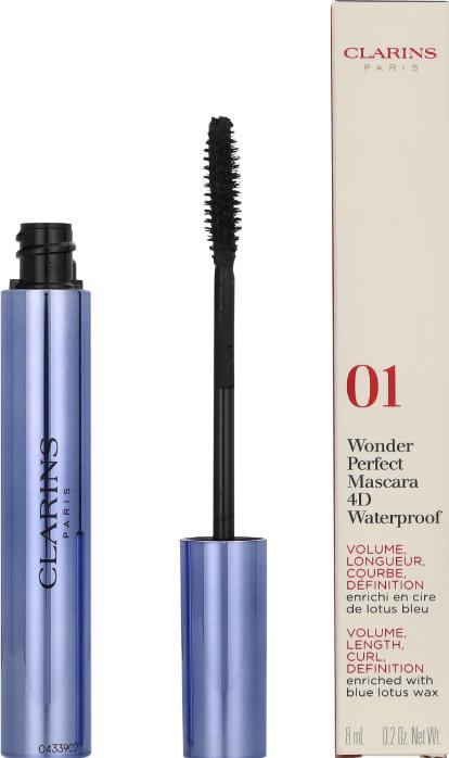 Actual product image Clarins Mascara Wonder Perfect 4D (No. 01 - Black Waterproof)